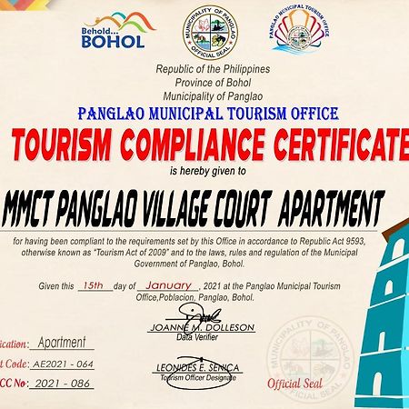 Panglao Village Court Studios Екстер'єр фото